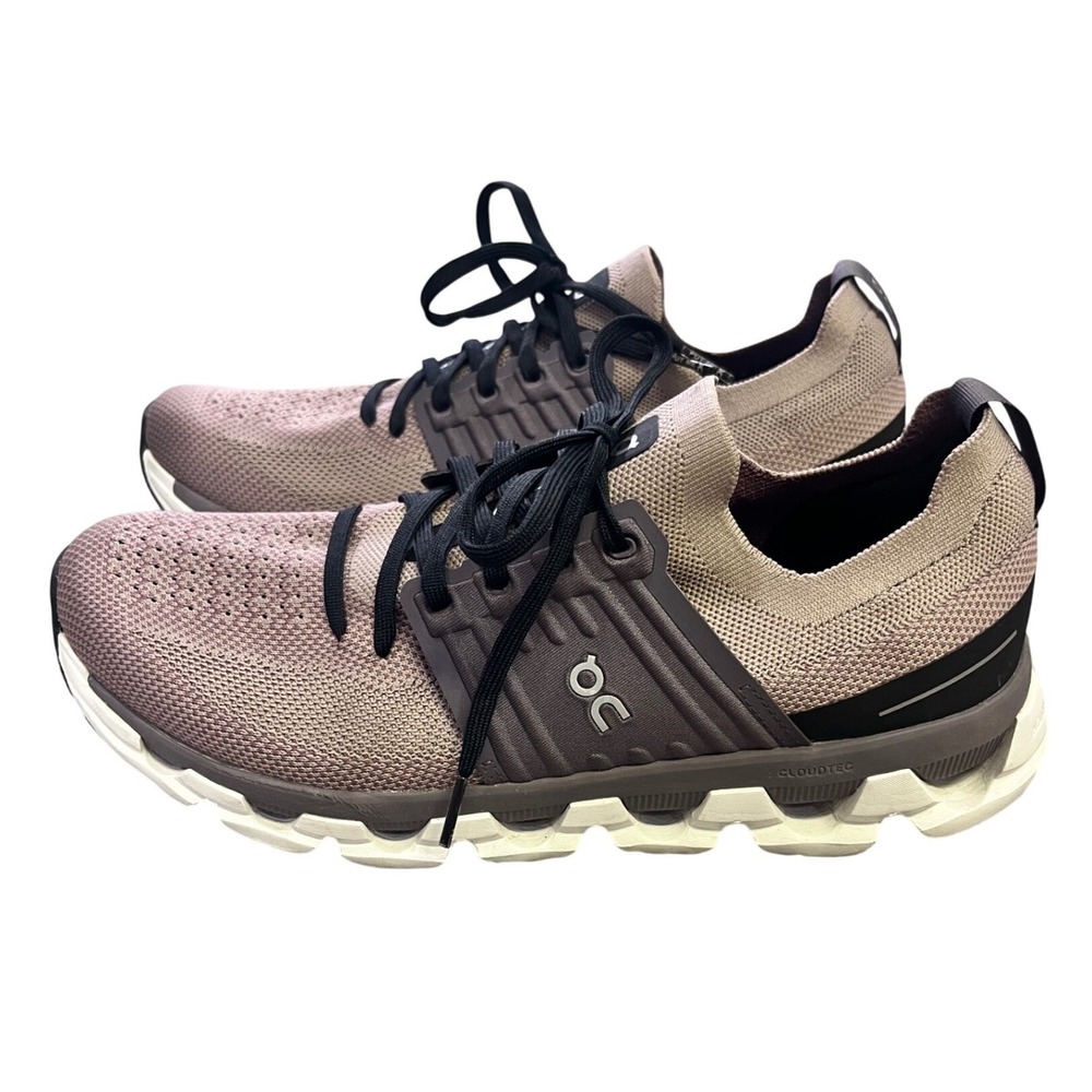 On Running Cloudswift Womens 10 Mulberry Black Road Running Shoes Sneakers